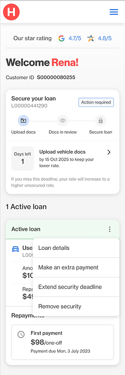 Extend security deadline